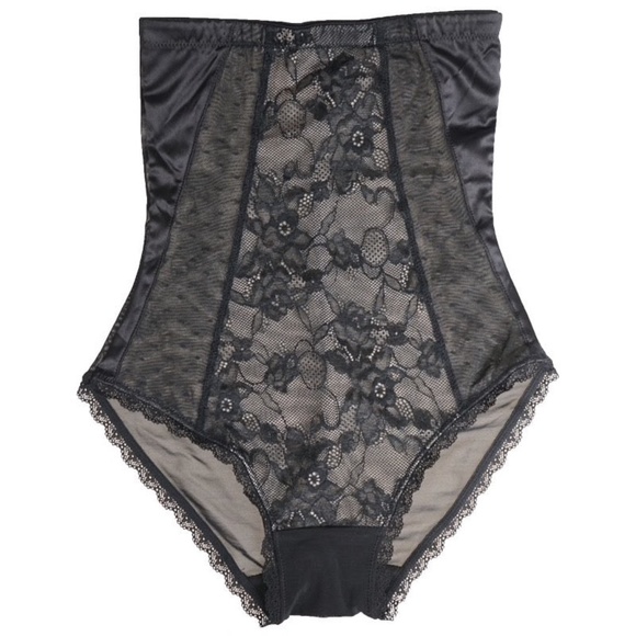 COPY - Plus size High waist shaper with Lace panel and silicone waist band. She… - Picture 4 of 11